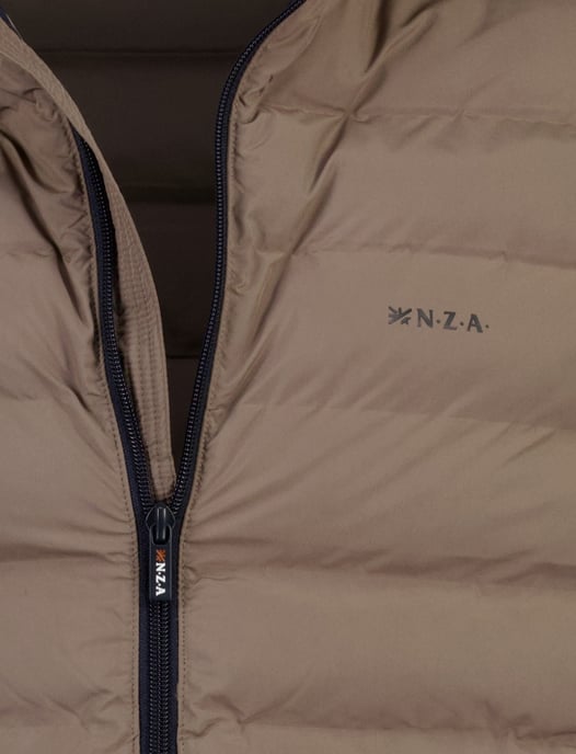 New Zealand chaqueta marrón de poliéster - Image 3