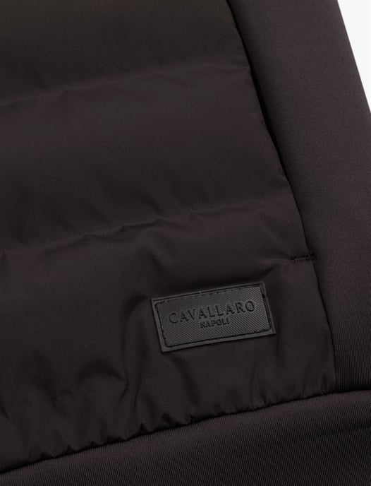 Cavallaro chaleco acolchado marrón - Image 3