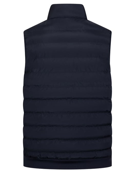 Cavallaro Napoli Chaleco acolchado de poliéster azul oscuro - Image 2
