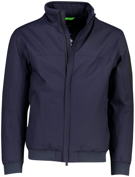 BOSS Green chaqueta bomber de poliéster azul marino - Image 1