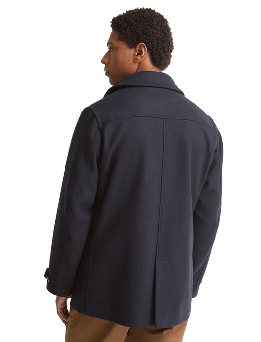 Barbour Abrigo de lana azul oscuro - Image 2