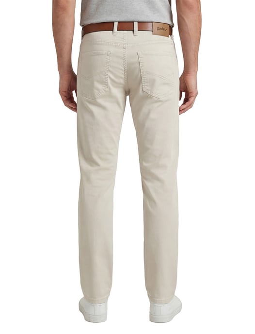 Gardeur pantalón beige liso de 5 bolsillos - Image 2