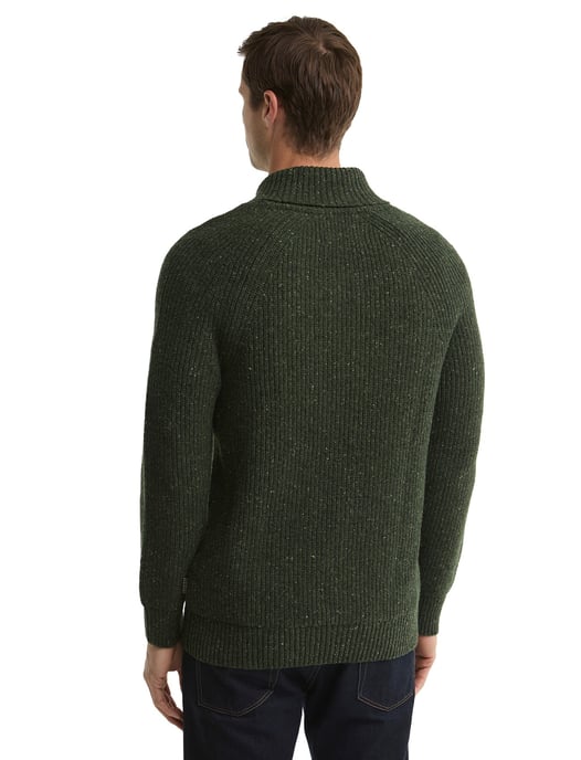 Jersey de lana verde oscuro Barbour - Image 2