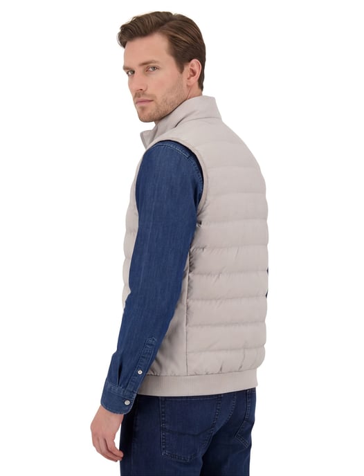 Cavallaro Napoli chaleco blanco de corte regular resistente al agua - Image 2