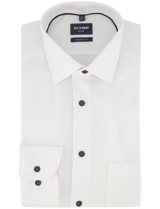 OLYMP Camisa blanca sin plancha - Image 2