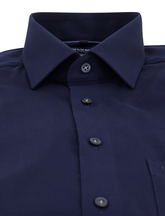 OLYMP Camisa Azul Marino Antiplanchas - Image 3