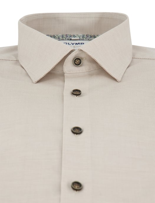 OLYMP Camisa beige slim fit - Image 3