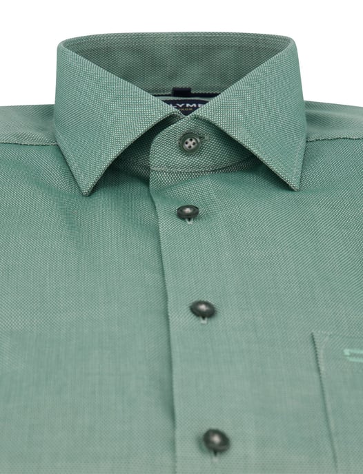 OLYMP Camisa verde sin plancha - Image 3