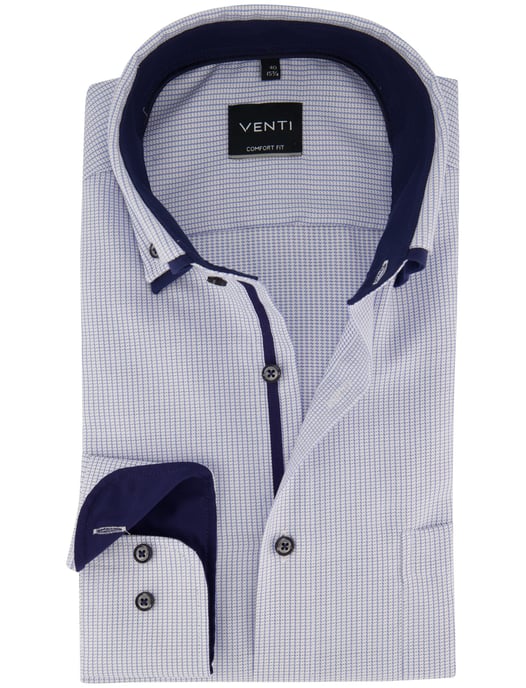Venti Camisa Azul Corte Amplio - Image 1