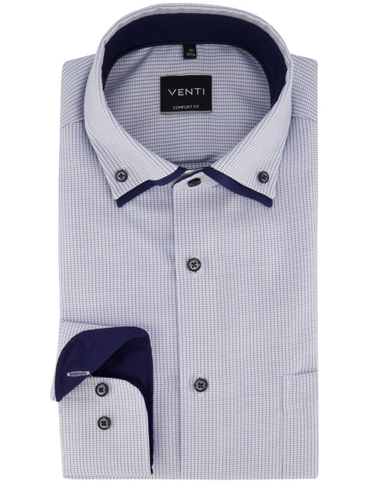Venti Camisa Azul Corte Amplio - Image 2