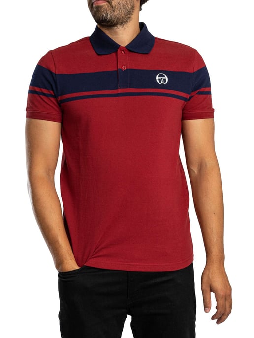 Sergio Tacchini Polo Youngline, Rojo - Image 2