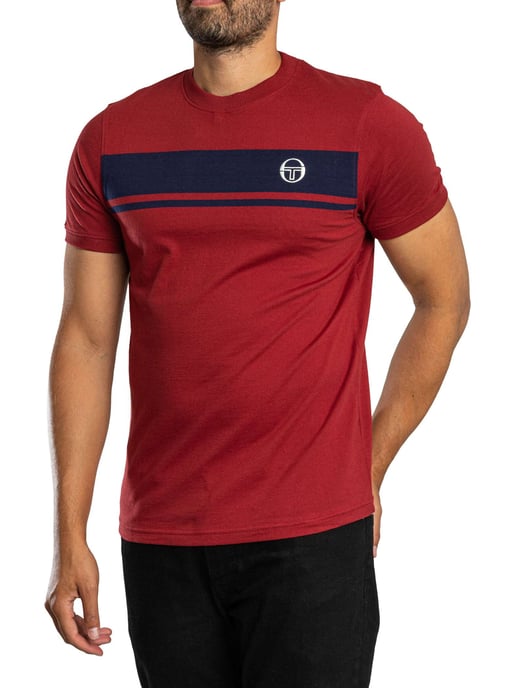 Sergio Tacchini Camiseta Master Crew, Rojo - Image 2