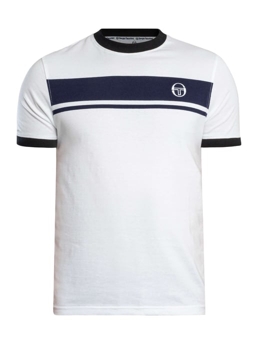 Sergio Tacchini Camiseta Master Crew, Blanco - Image 5