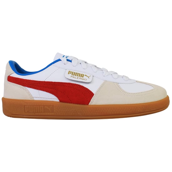 Puma Palermo Zapatillas de hombre Blancas/Rojas - Image 1