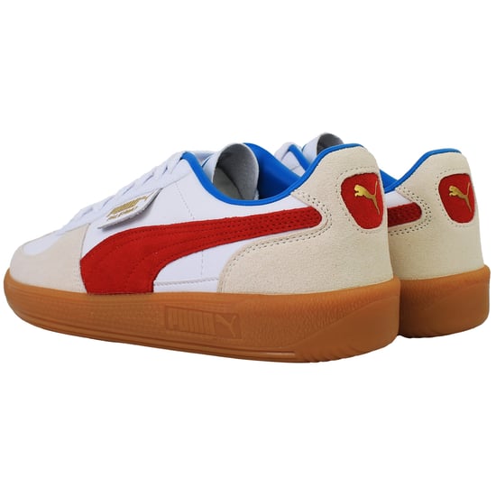 Puma Palermo Zapatillas de hombre Blancas/Rojas - Image 3