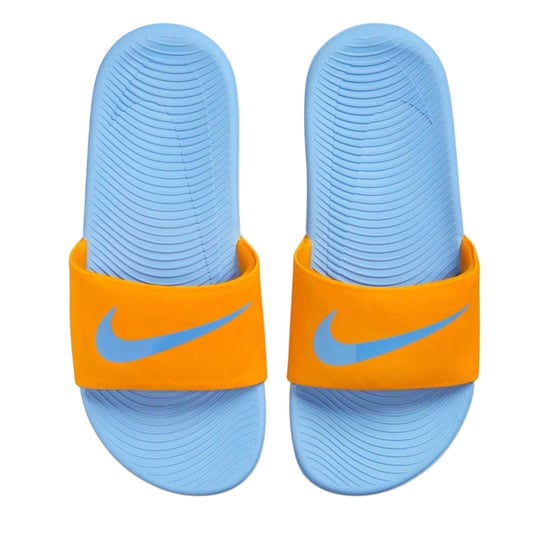 Nike Sandalias planas Kawa con una tira para niños (Orange Peel) - Image 3