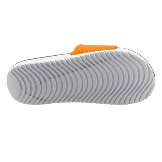 Nike Sandalias planas Kawa con una tira para niños (Orange Peel) - Image 4