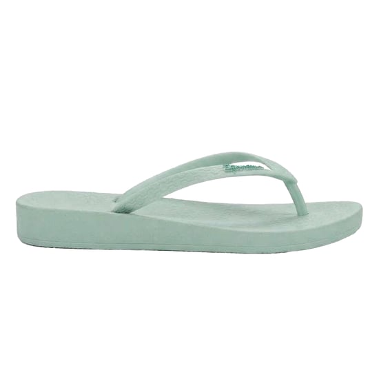 Ipanema Chanclas planas Anat con logotipo para mujer (Verde) - Image 1
