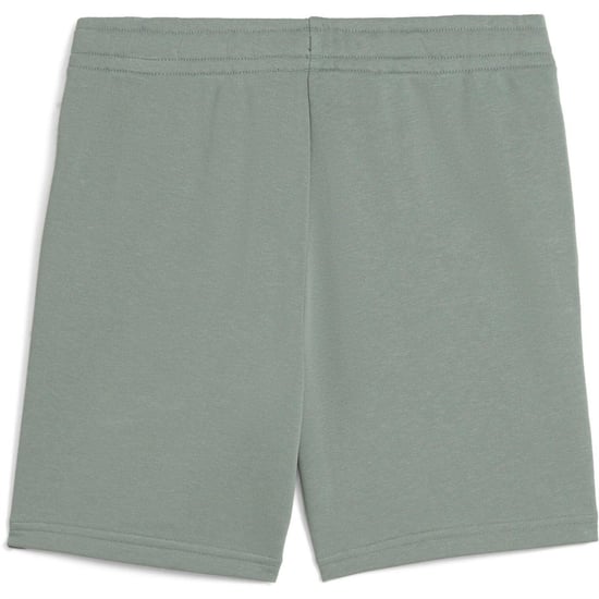 Puma Pantalones cortos de felpa regulares para niño con logotipo (Verde) - Image 2