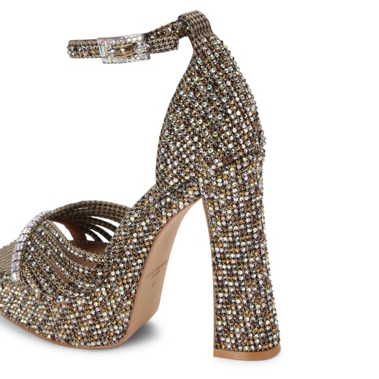 Kurt Geiger London Sandalias de plataforma con tira de Crystal - Image 3