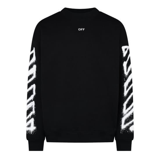 Off-White Sudadera Off Spray Arrow de mujer en negro - Image 1