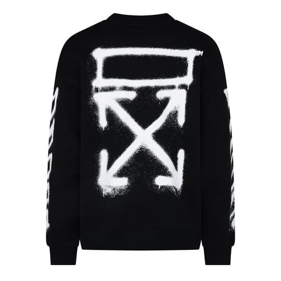 Off-White Sudadera Off Spray Arrow de mujer en negro - Image 2