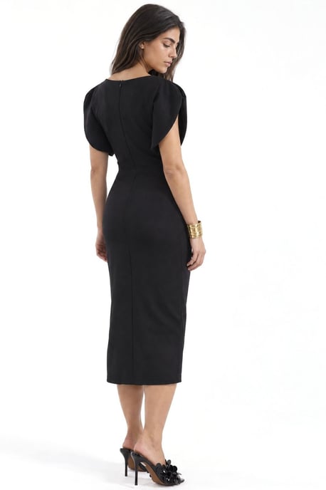 Busem Vestido midi de mujer con cuello redondo - Image 2