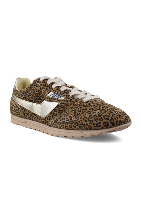 Autry Windspin Leopard Low Sneakers Marrón - Image 2