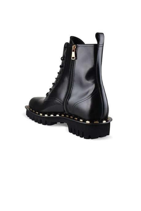 Balmain Botines de charol con tachuelas Negro - Image 3