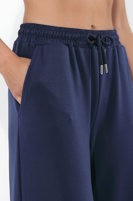Modal Touch Basic Sudadera y pantalón de pierna ancha, conjunto coordinado de dos piezas - Image 5