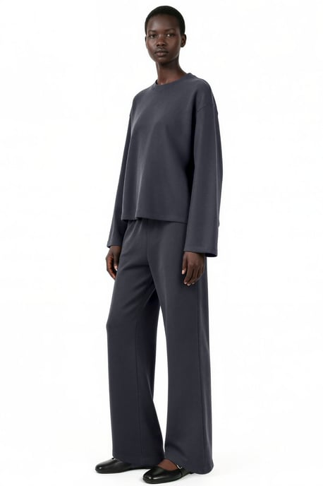 Conjunto de sudadera de algodón de 2 piezas - Image 2