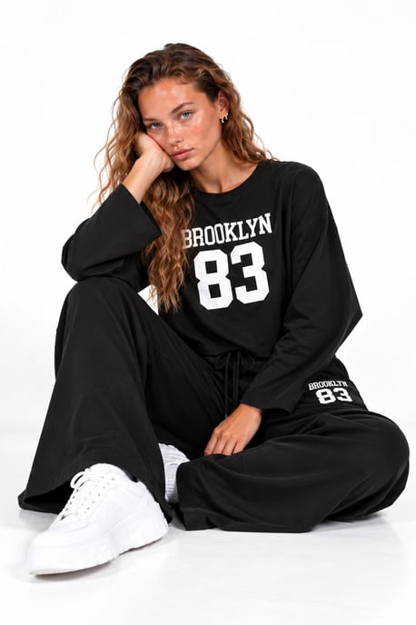 Lady Berşan Conjunto coordinado de dos piezas para mujer - Image 3