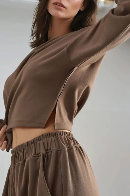 Lady Berşan Conjunto coordinado de dos piezas para mujer - Image 6