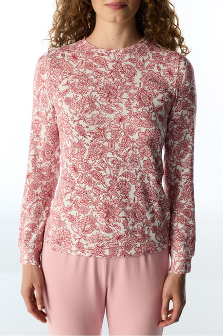 Parte de arriba de pijama de manga larga con estampado floral Countryside - Image 3