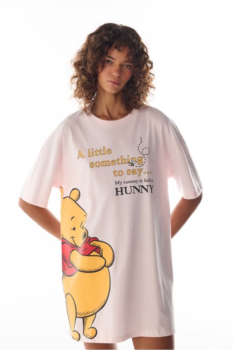 Camisón de manga corta con estampado de Winnie The Pooh - Image 1