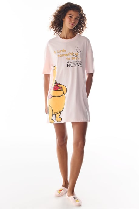 Camisón de manga corta con estampado de Winnie The Pooh - Image 2