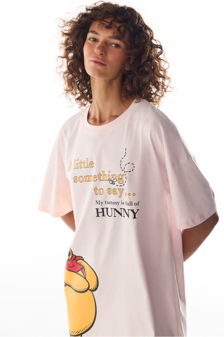 Camisón de manga corta con estampado de Winnie The Pooh - Image 3