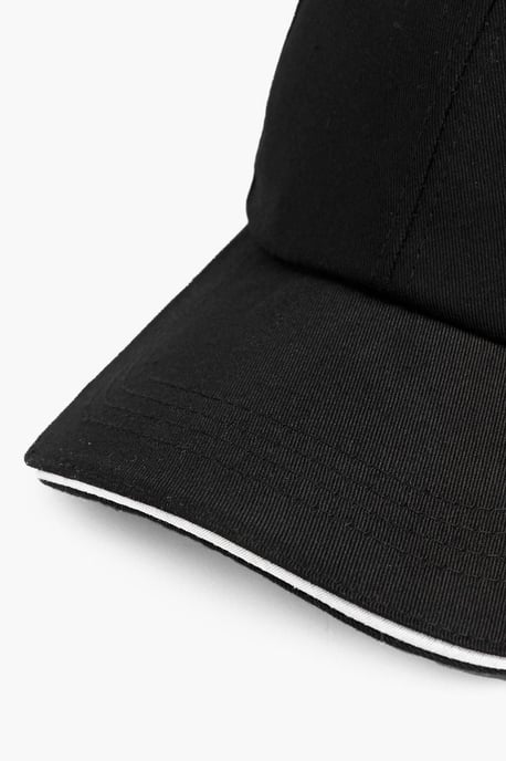 Gorra de béisbol lisa negra - Image 3