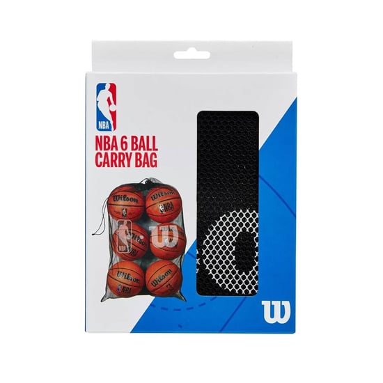 Wilson Bolsa de malla para balones NBA (negra) - Image 2