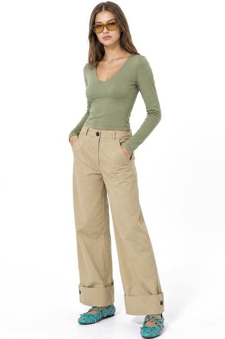 Blusa de mujer de modal y algodón - Image 2