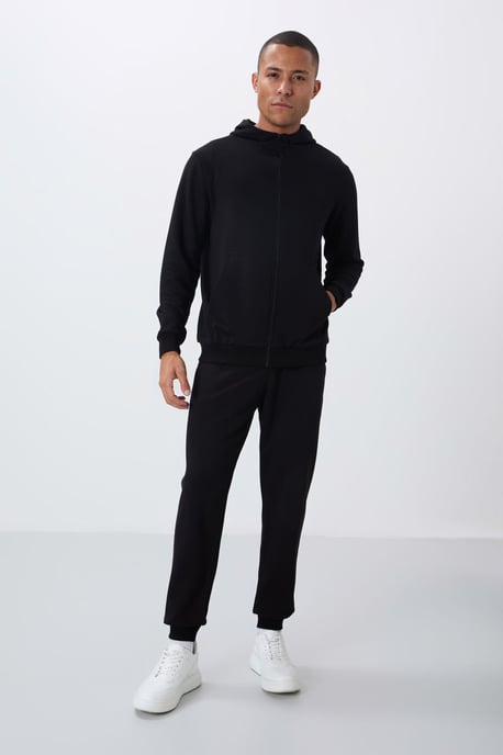 Tommy Life Conjunto de sudadera con capucha y pantalón para hombre - Image 5