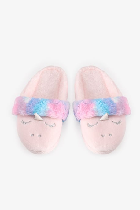 Penti Zapatillas de casa texturizadas Puffy Unicorn para niña - Image 1