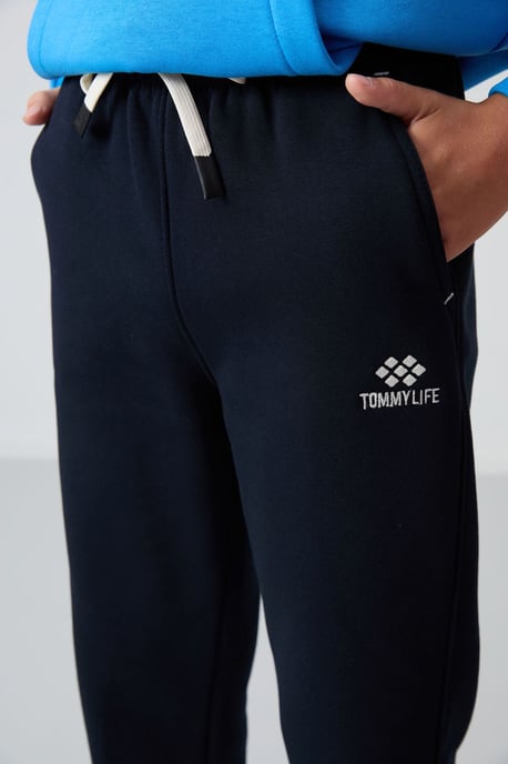 Pantalón de chándal de forro polar para jóvenes - Image 3