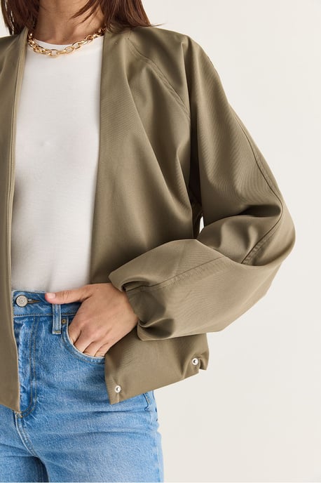 Bianco Lucci Gabardina de mujer - Image 4