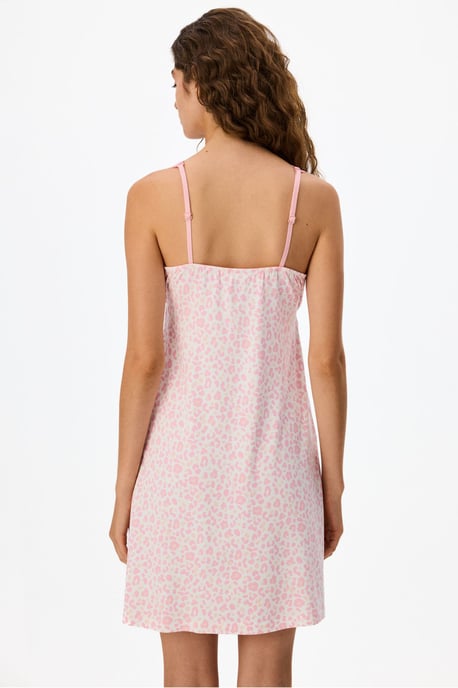 Camisón de encaje con estampado de leopardo - Image 3