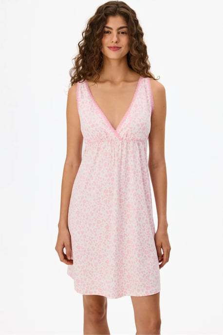 Camisón de encaje con estampado de leopardo - Image 6