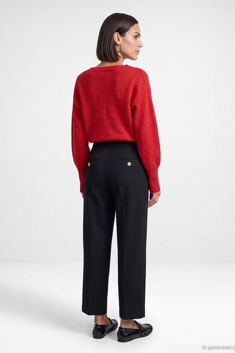 Pantalón de pierna recta para mujer - Image 4