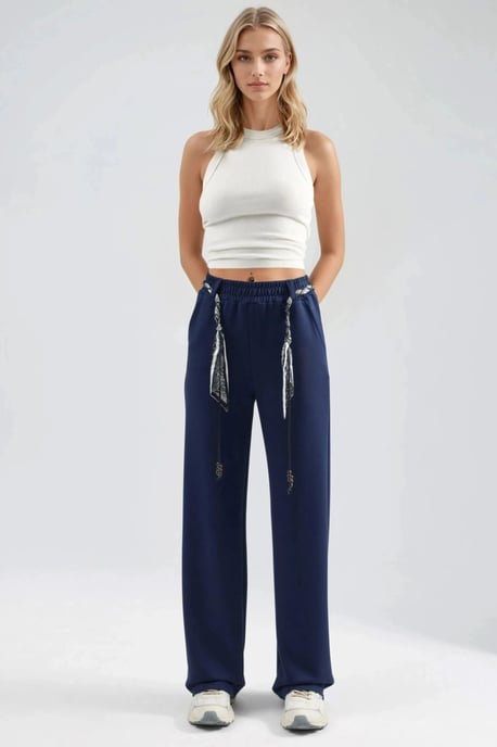 Pantalón de chándal recto para mujer - Image 6