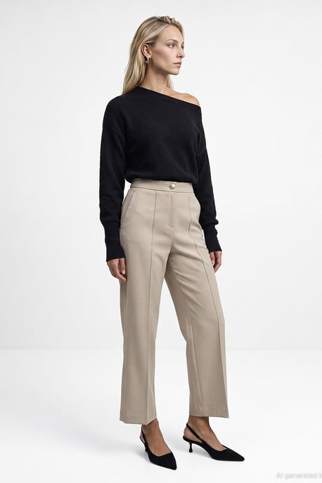 Pantalón de mujer de pierna recta - Image 2