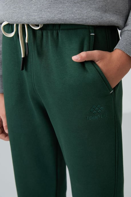 Pantalón de chándal de forro polar para jóvenes - Image 3